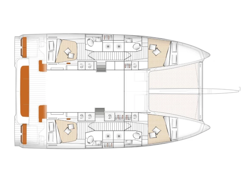 Catamaran rental with or without captain Excess Port Grimaud