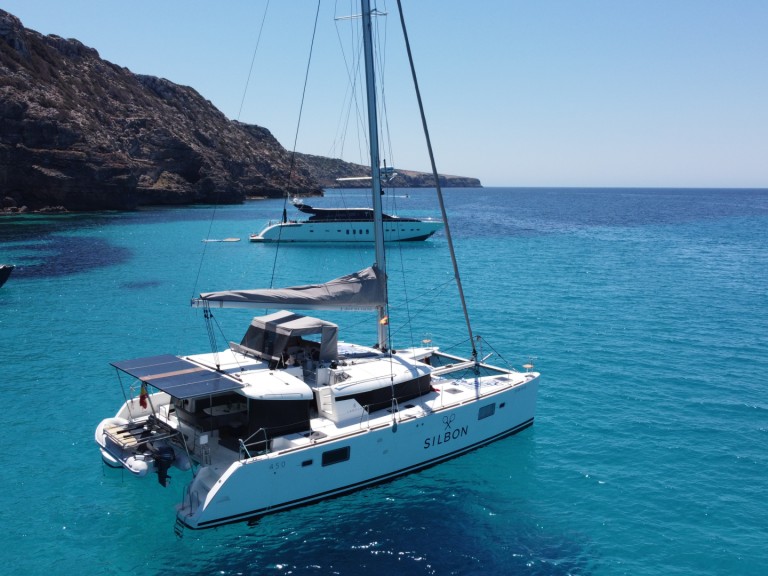 Catamaran for rent Santa Eulària des Riu at the best price
