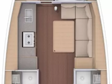 Dufour Dufour 390 GL in Rhodes (City) on SamBoat