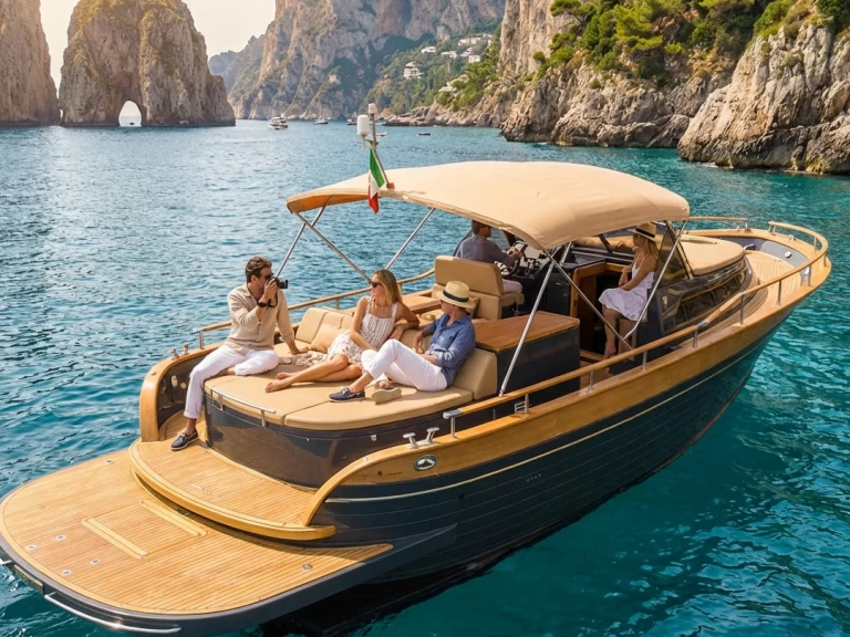 Motorboat rental in Sorrento - Nautica Esposito Positano 32 Open