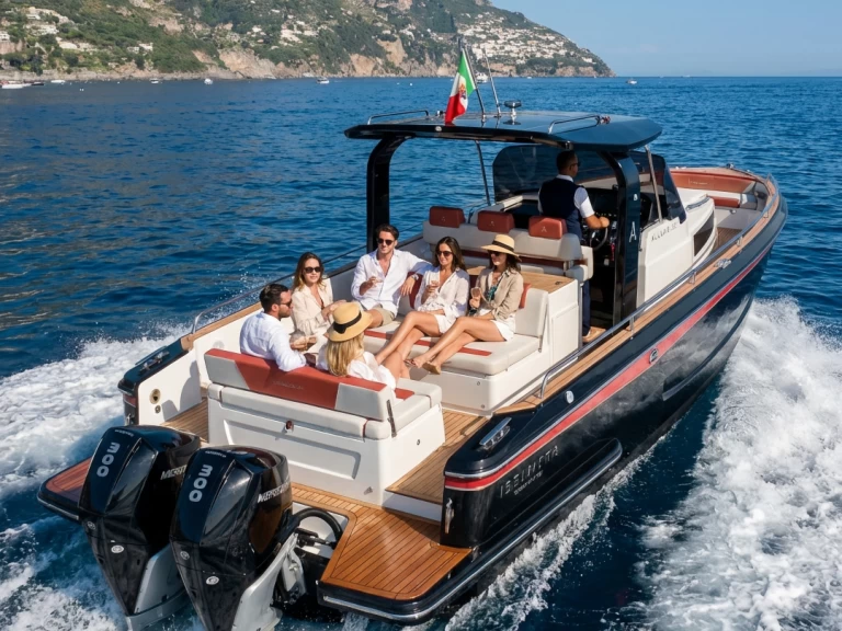 Allure 38 charter bareboat or captained in  Capri