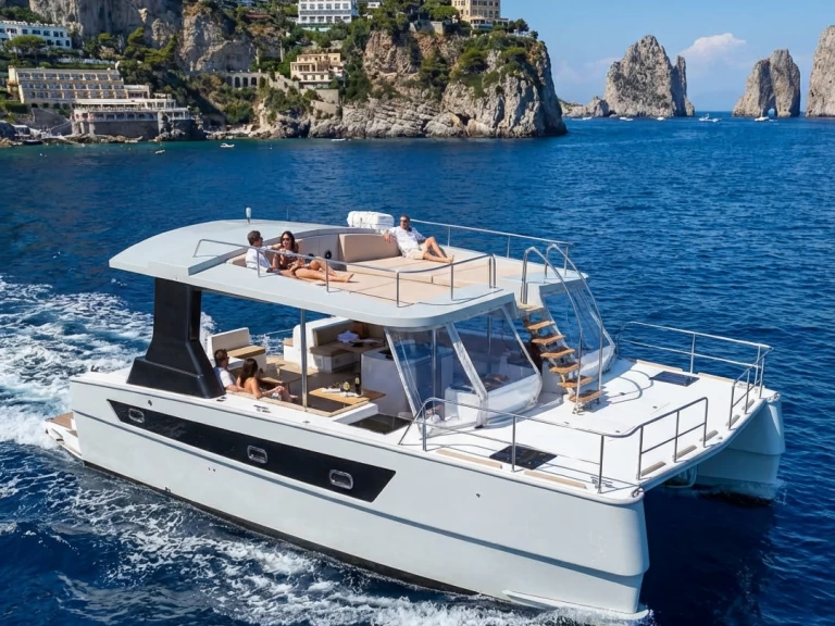 Yacht charter Sorrento cheap SB380 Terrace Master