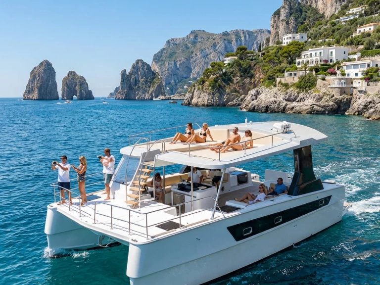 CAT SEA Star 380 charter bareboat or captained in  Positano
