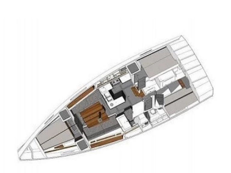 Bareboat Rental Sailboat RM with a boat licence