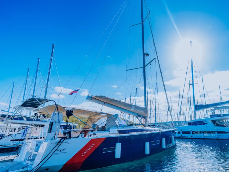 Bareboat Rental Sailboat Dufour with a boat licence