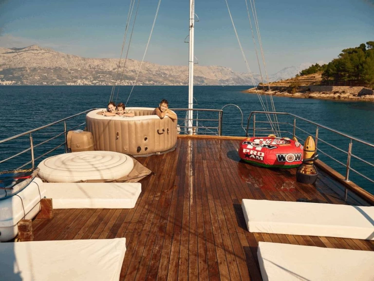 Luxury Yacht rental in Split -  Custom Built Aluminum Cutter TREBENNA