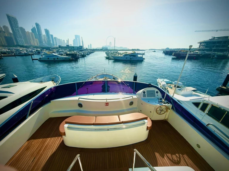 Luxury Yacht rental with or without captain Benetti Dubai Marina