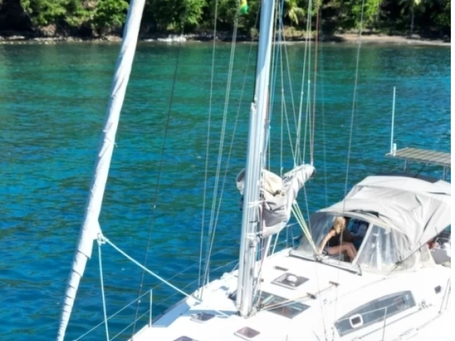 Sailboat rental in Le Gosier - Bénéteau Oceanis 40