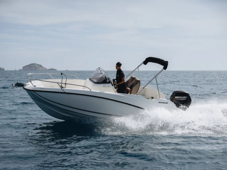Rent a Quicksilver Activ 605 Open Marseille