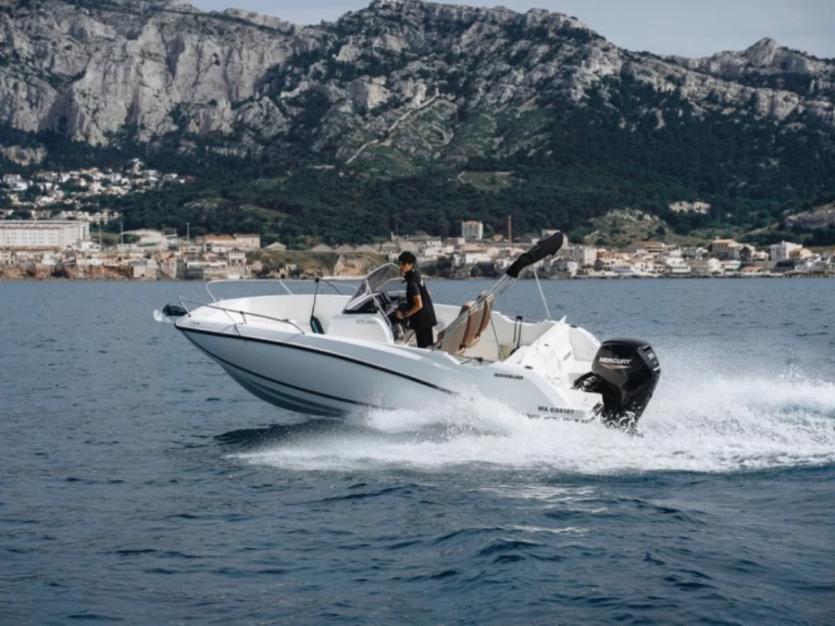 Quicksilver Activ 605 Open charter bareboat or captained in  Marseille
