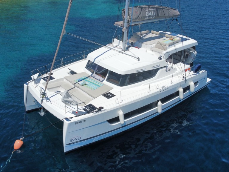 Bareboat Rental Catamaran Bali with a boat licence