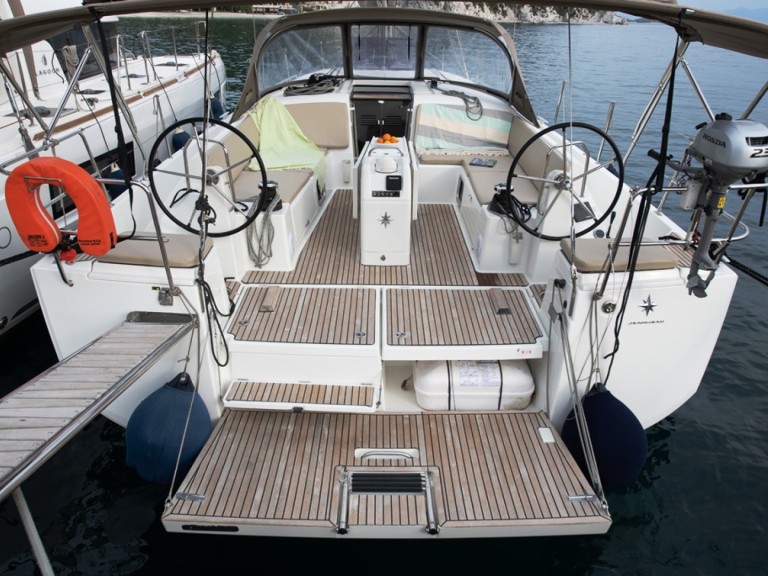 Jeanneau Sun Odyssey 490 charter bareboat or captained in  Neo Klima