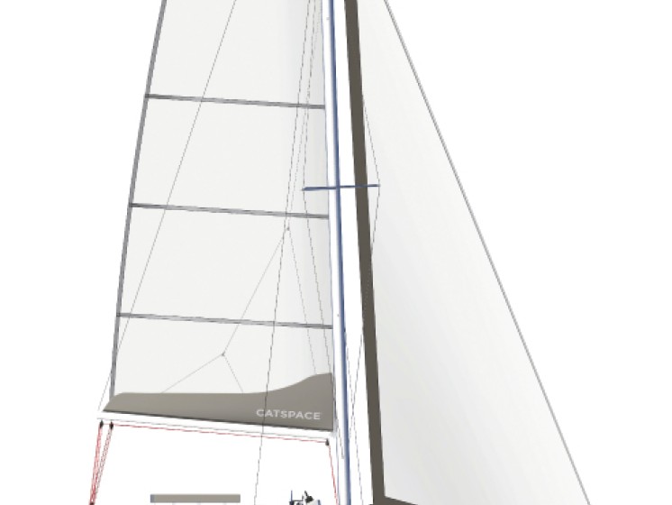 Catamaran rental in Rogoznica - Bali Bali Catspace Voile