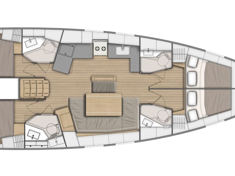 Bénéteau Oceanis 46.1 charter bareboat or captained in  Skradin
