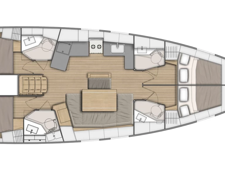 Bénéteau Oceanis 46.1 charter bareboat or captained in  Skradin