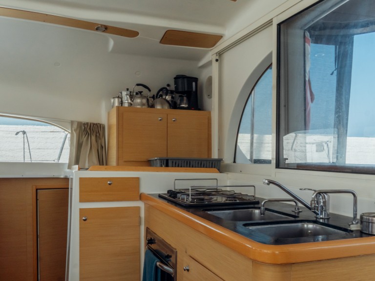 Lagoon Lagoon 380 S2 charter bareboat or captained in  Kos