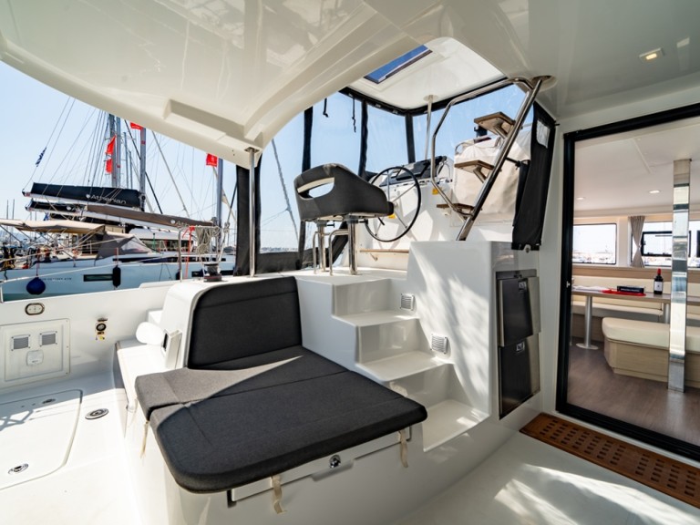 Bareboat Rental Catamaran Lagoon with a boat licence