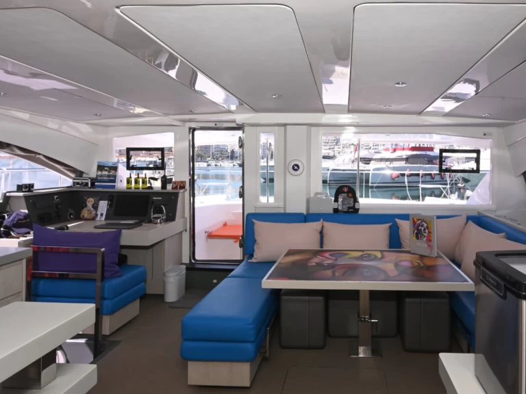 Leopard Catamarans / Robertson & Caine Leopard 51 PC - 4 + 2 cab. charter bareboat or captained in  Nydri