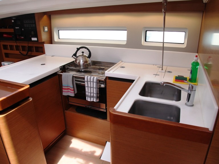 Jeanneau Sun Odyssey 440 charter bareboat or captained in  Benitses