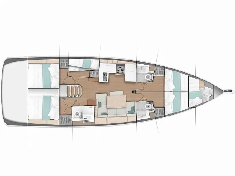 Boat rental Jeanneau Sun Odyssey 490 in Alimos on Samboat