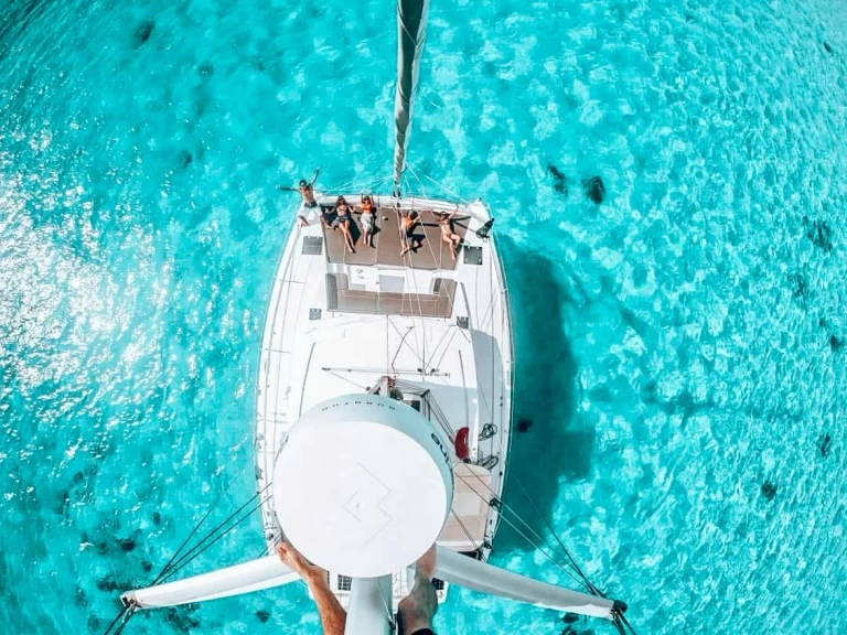 Bali Bali 4.5 charter bareboat or captained in  Punaauia