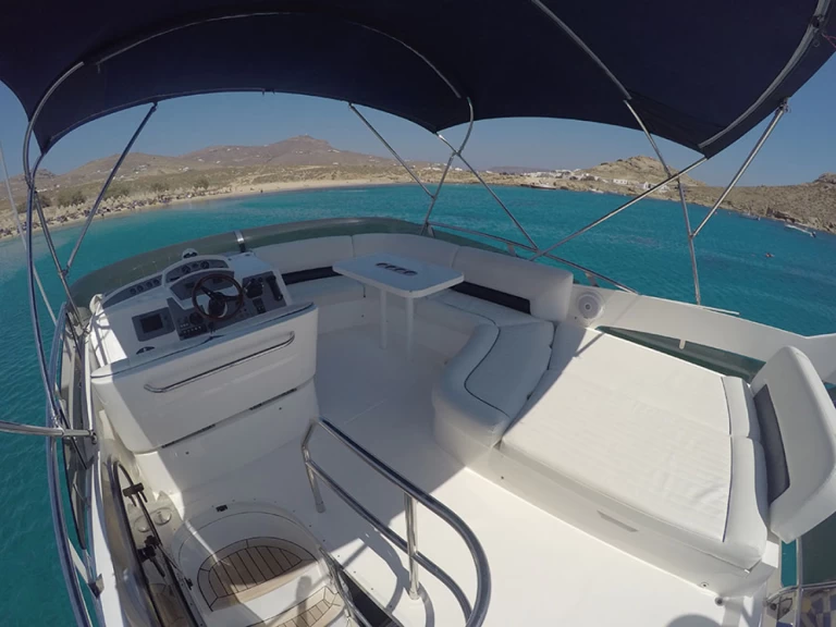 Princess 42 Fly Stef  charter bareboat or captained in  Mykonos (City)