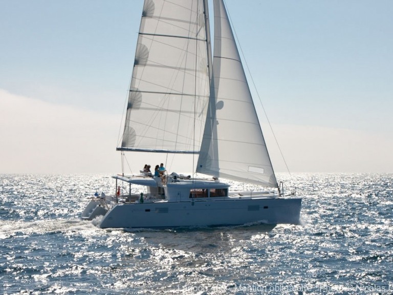 Bareboat Rental Catamaran Lagoon with a boat licence