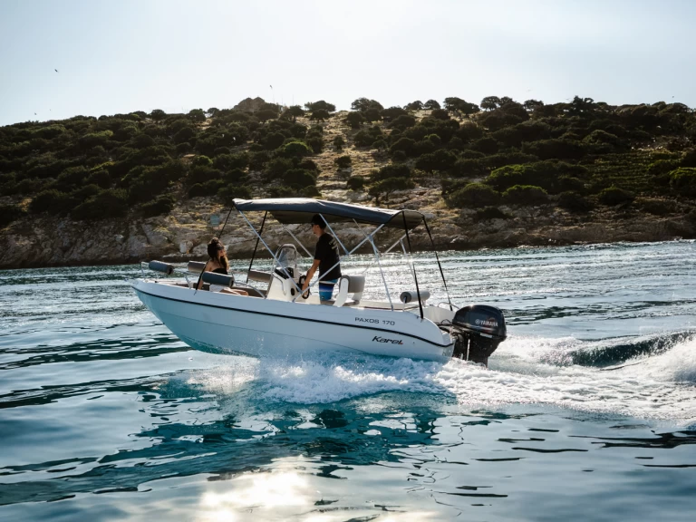 Motorboat rental with or without captain Karel Agios Nikolaos