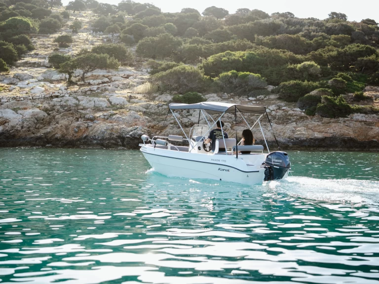 Bareboat Rental Motorboat Karel with a boat licence