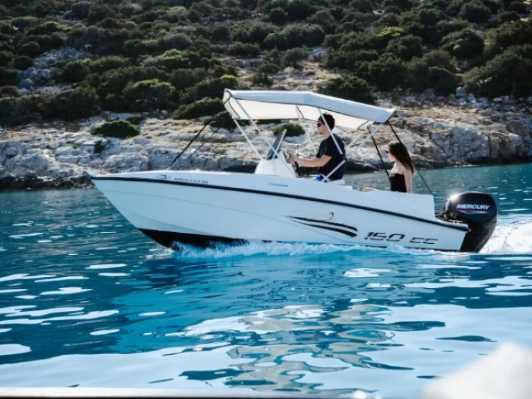 Compass Compass 150 CC charter bareboat or captained in  Agios Nikolaos