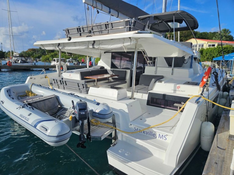 Fountaine Pajot Elba 45 charter bareboat or captained in  Frenchtown