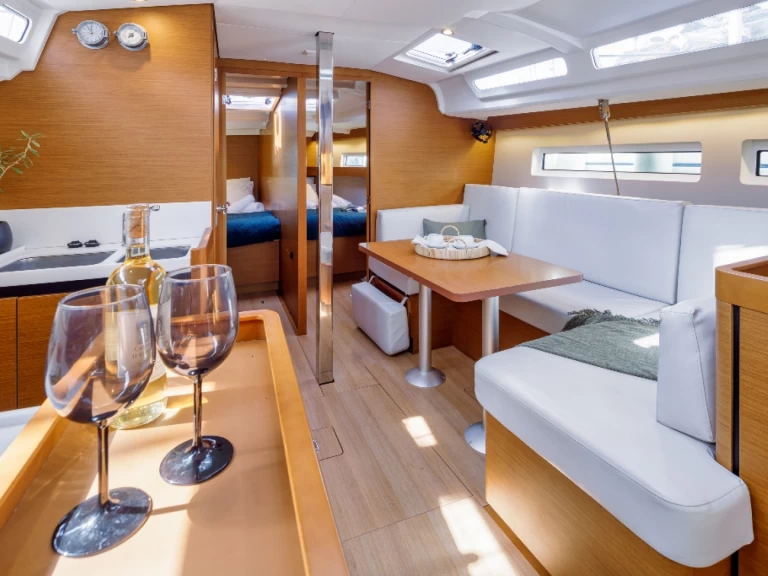 Jeanneau Sun Odyssey 440 charter bareboat or captained in  Rhodes (City)