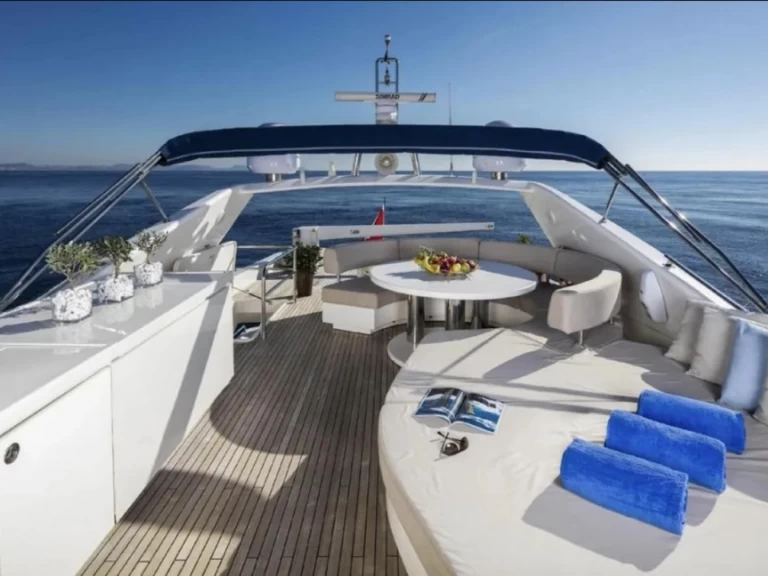 Posillipo 85 charter bareboat or captained in  Mykonos (City)