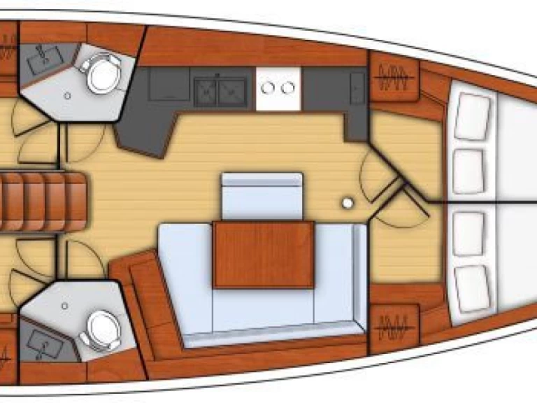 Rent a Bénéteau Oceanis 45 Paleros Marina