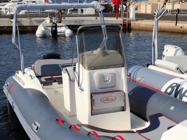 Bareboat Rental RIB Nuova Jolly with a boat licence