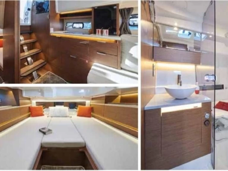 Jeanneau CAP CAMARAT 10.5 CC Série 3 charter bareboat or captained in  Hyères