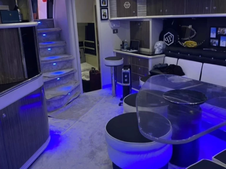 Sunseeker Predator 63 charter bareboat or captained in  Saint-Tropez