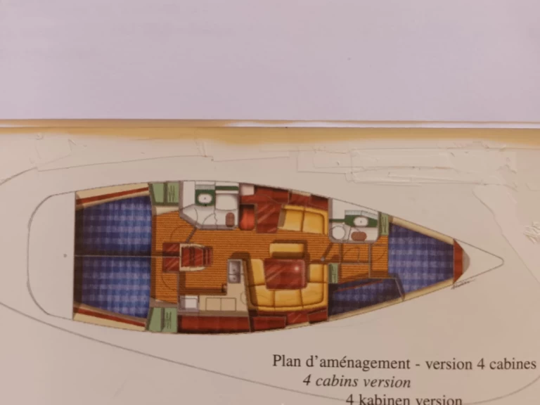 Jeanneau Sun Odyssey 43 charter bareboat or captained in  Ajaccio
