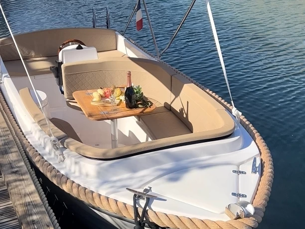 SZKUTNICZY ZAKLAD KRUGER DELTA EE 485 charter bareboat or captained in  Mandelieu-la-Napoule