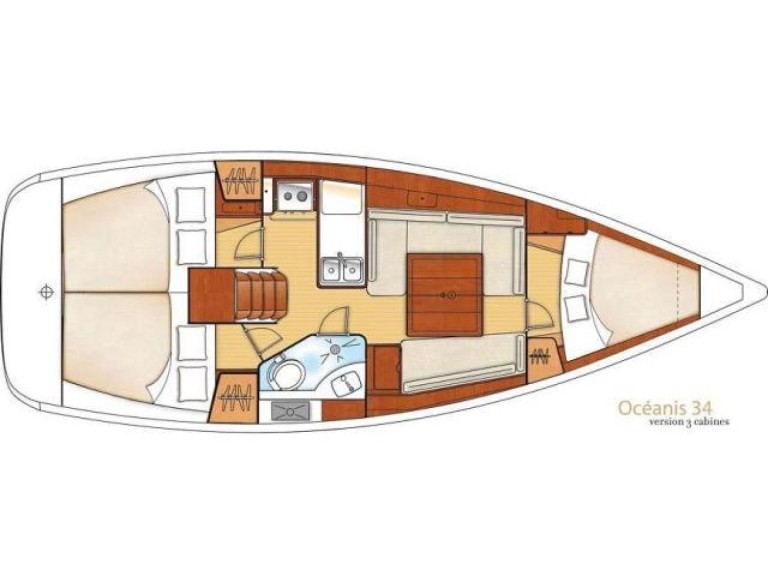 Yacht charter Punat cheap Oceanis 34