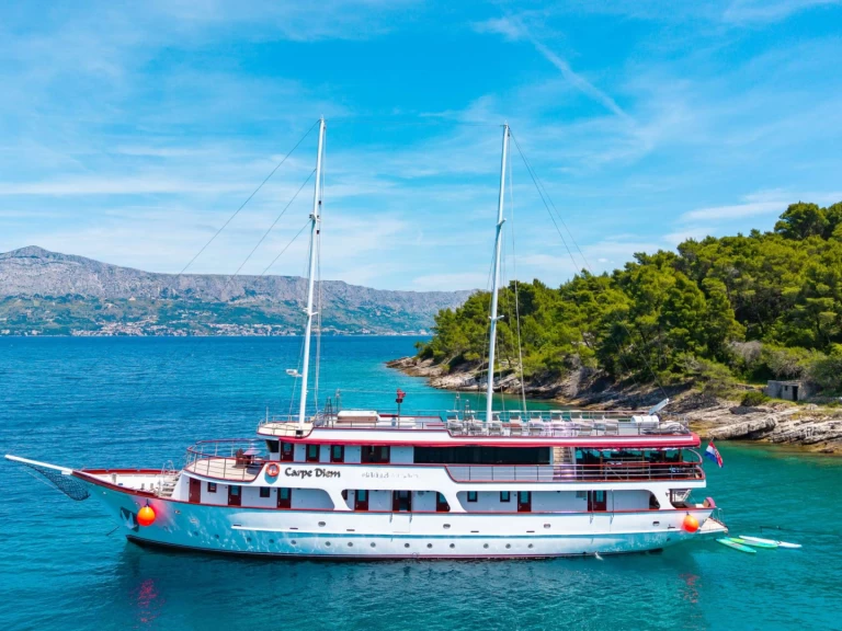 Luxury Yacht rental in Trogir -  Custom Built Aluminum Cutter Carpe Diem