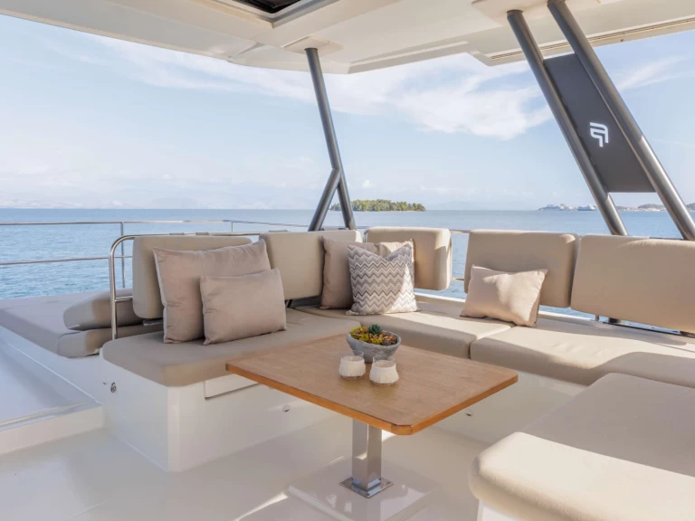 Bareboat Rental Luxury Yacht Fountaine Pajot with a boat licence