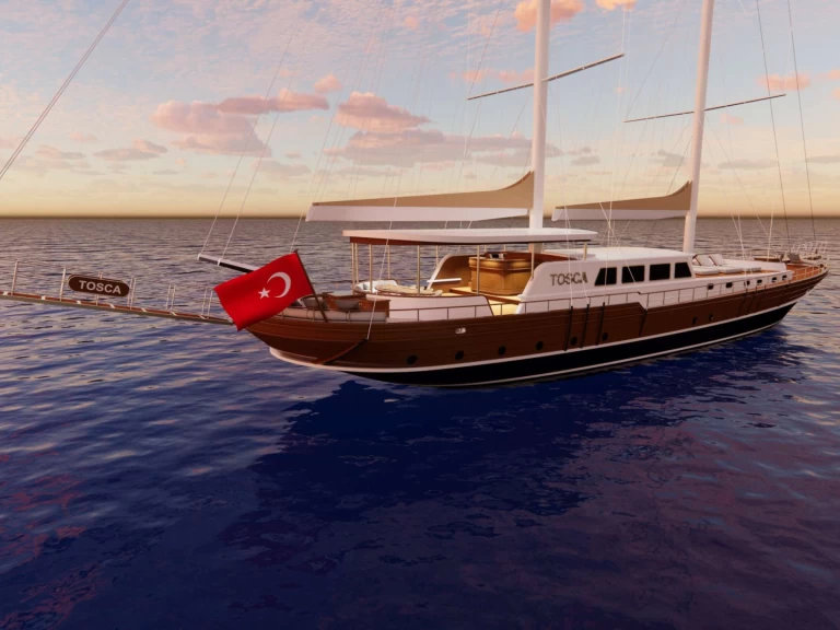 Luxury Yacht rental in Bozburun - Custom Tosca
