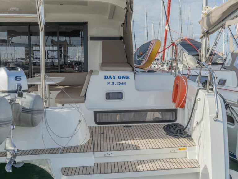 Bareboat Rental Catamaran Lagoon with a boat licence