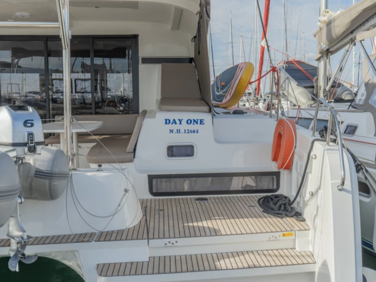 Bareboat Rental Catamaran Lagoon with a boat licence