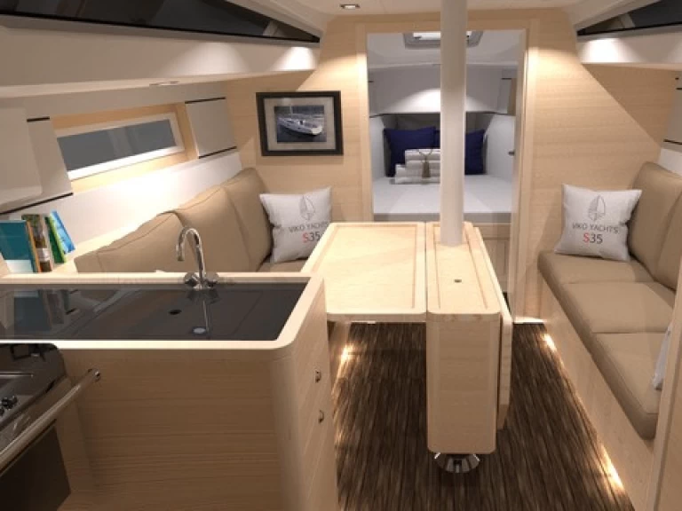 Bareboat Rental Sailboat Viko with a boat licence