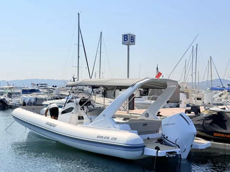 RIB rental in Juan-les-Pins - Salpa Salpa Soleil 28