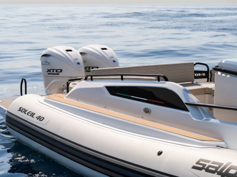 Salpa Salpa Soleil 40 charter bareboat or captained in  Juan-les-Pins