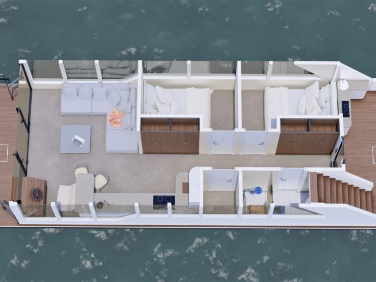 Houseboat rental in Buchholz - Luxboot Luxboot