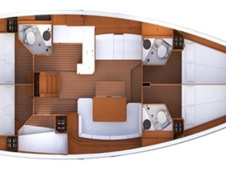 Sailboat rental in Lávrio - Jeanneau Jeanneau 53